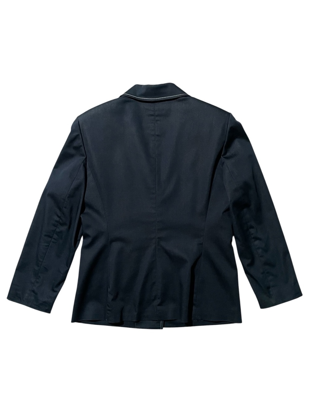 KASPER Blue Blazer Jacket 12 Large Petite - Picture 7 of 11